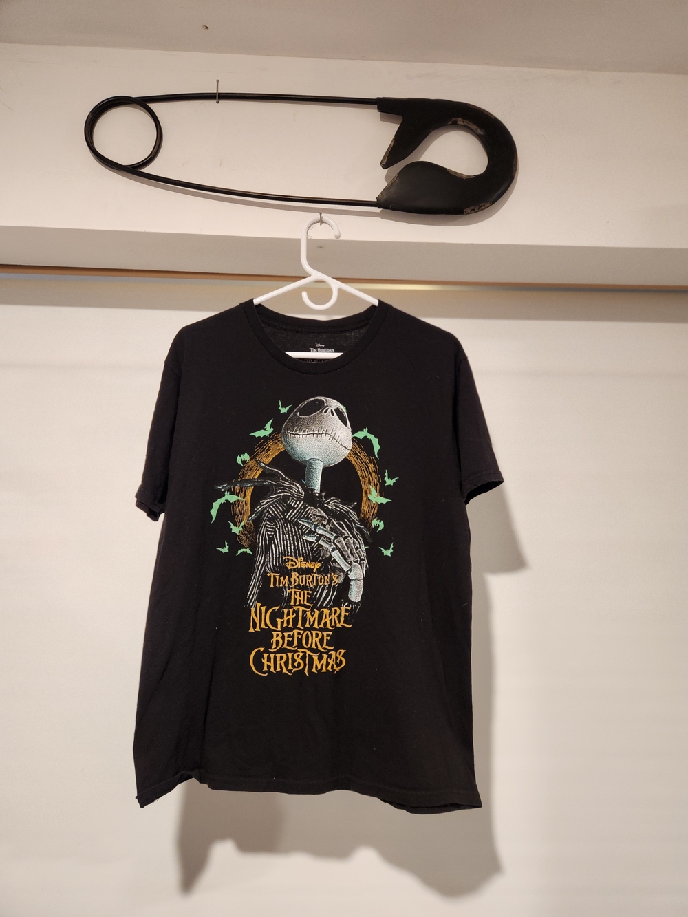 The Nightmare Before Christmas Black Graphic Tee